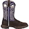 Durango Women's Western Boot, 9.5 M, Leather, 10 in H RD3576 - alternate 2